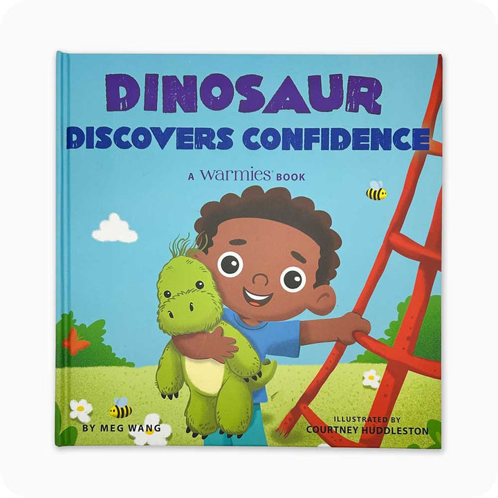 Dinosaur Discovers Confidence-Warmies Book