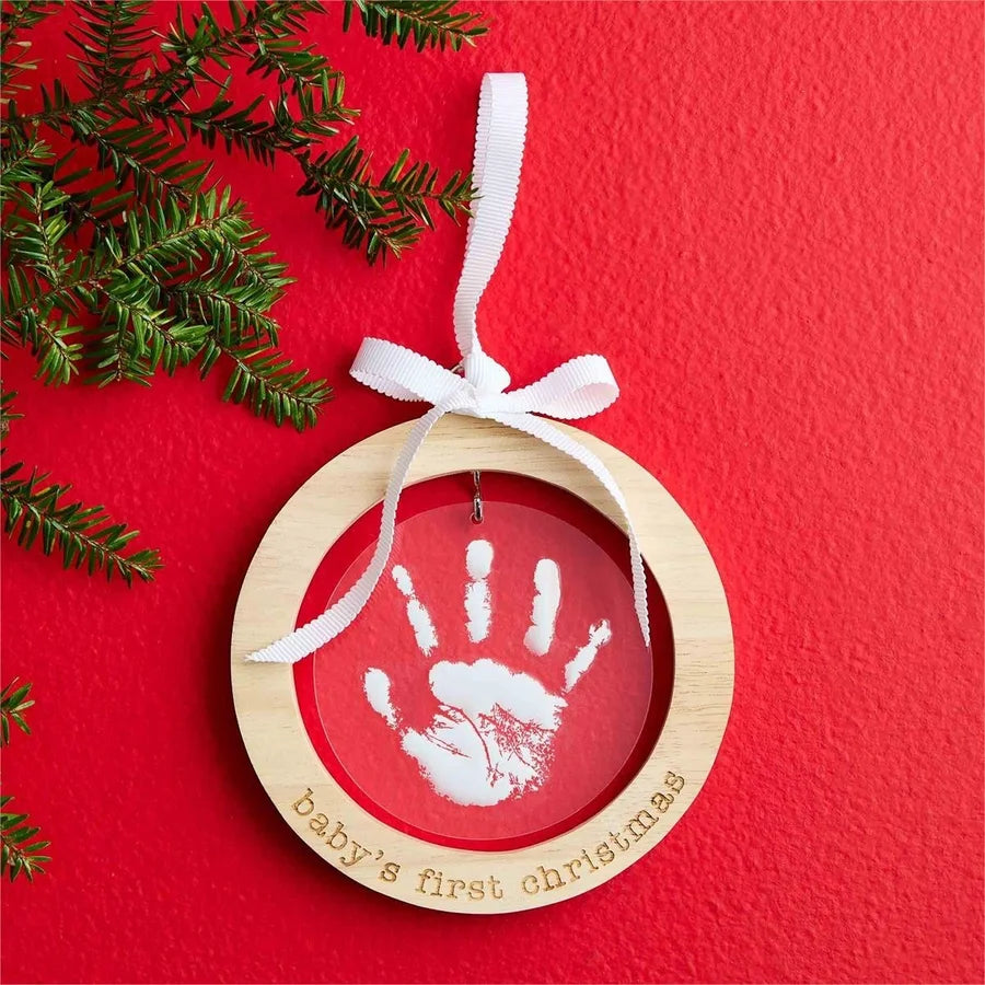 Baby's First Handprint Ornament Kit