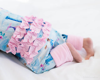 Baby Princess Ruffle Bamboo Pajamas