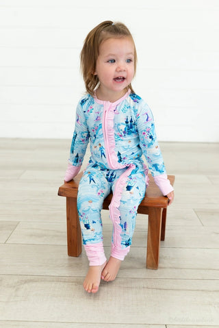 Baby Princess Ruffle Bamboo Pajamas