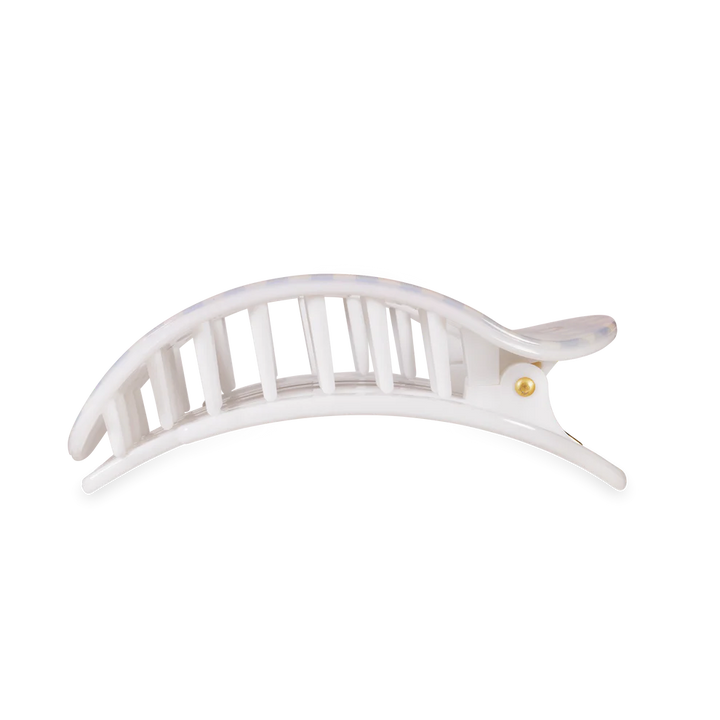 Teleties Flat Round Hair Clip- Basket of Cherries