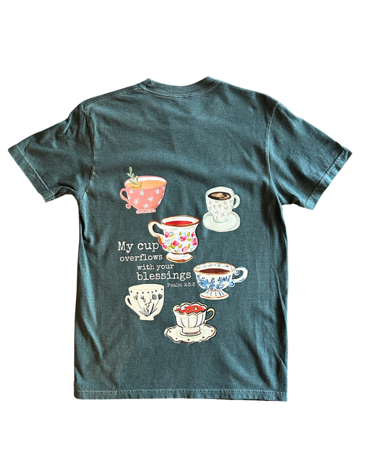 Blessings On Blessings Graphic Short Sleeve T-Shirt