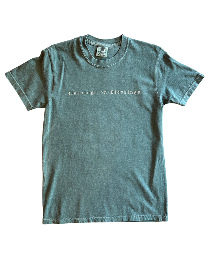 Blessings On Blessings Graphic Short Sleeve T-Shirt