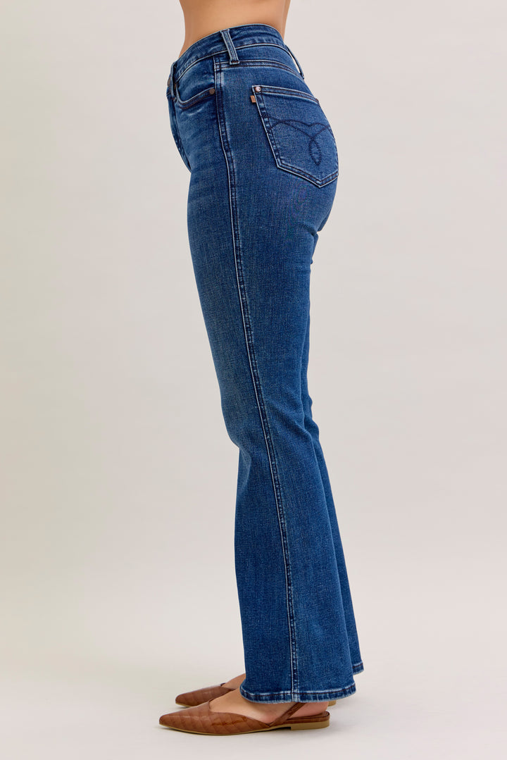 Judy Blue Tummy Control Bootcut- Short Inseam