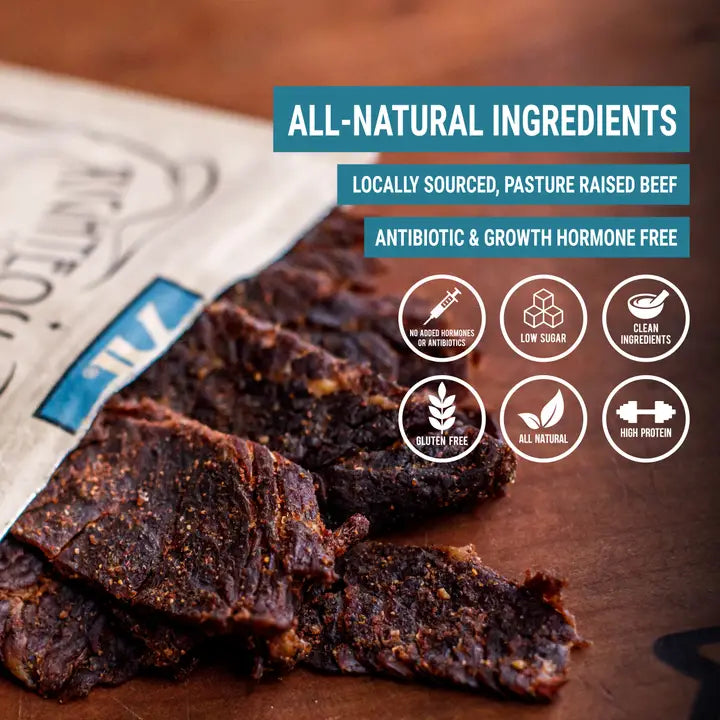 Bootleggin' BBQ Beef Jerky 2oz