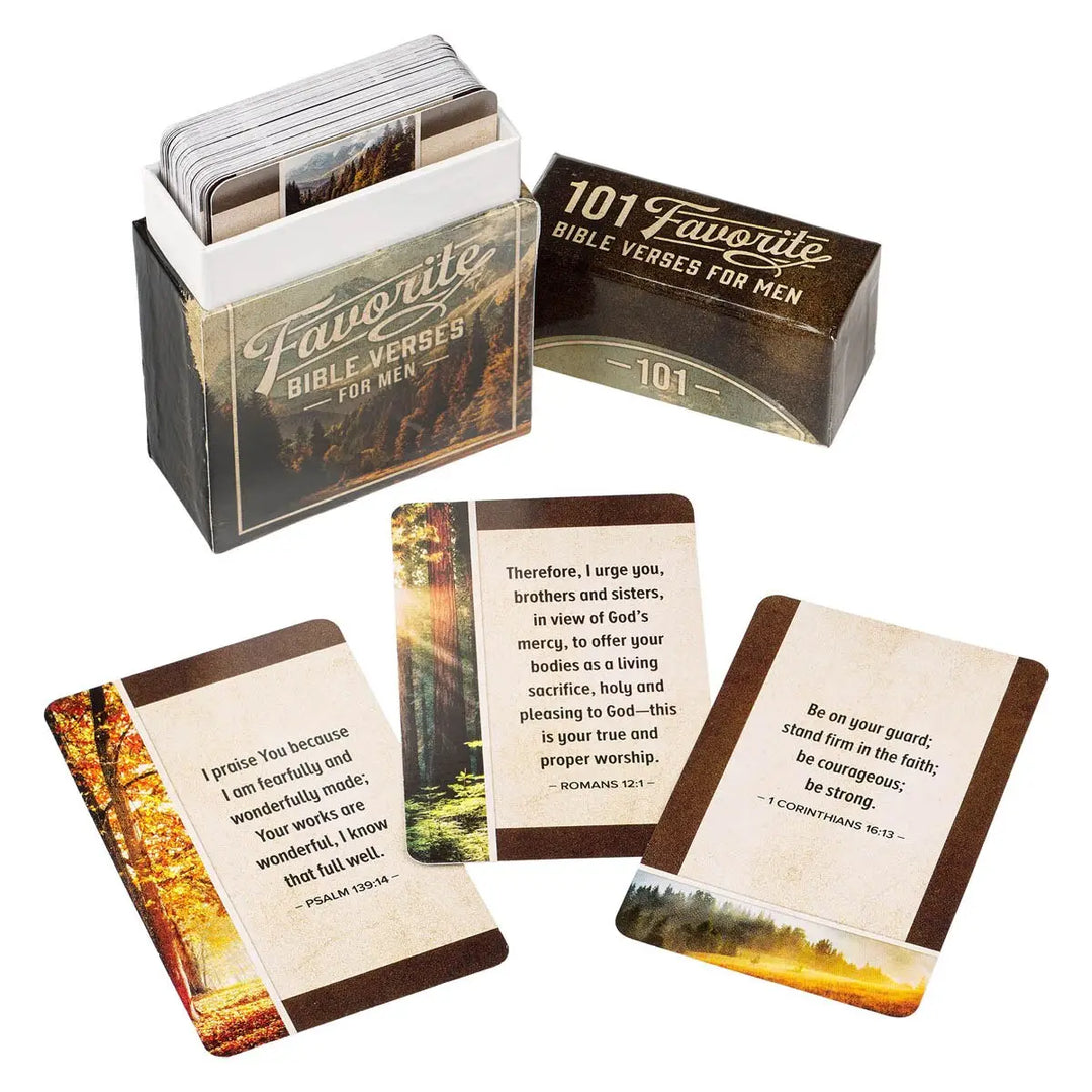 Box of Blessings Favorite Bible Verses For Men