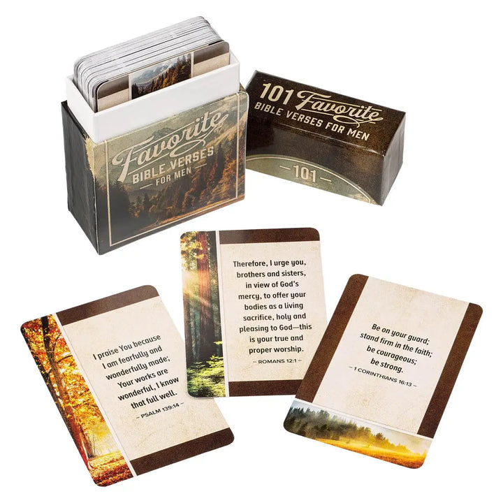Box of Blessings Favorite Bible Verses For Men