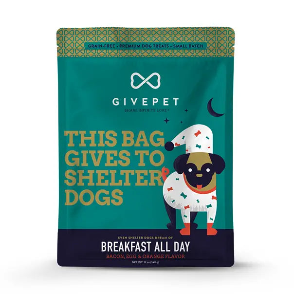 Breakfast All Day- 11oz. Dog Baked Biscuit Treats