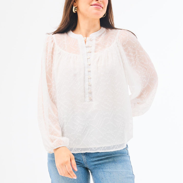 Brianna Top in Marshmallow