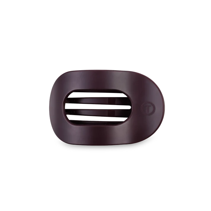 burgundy flat hair clip