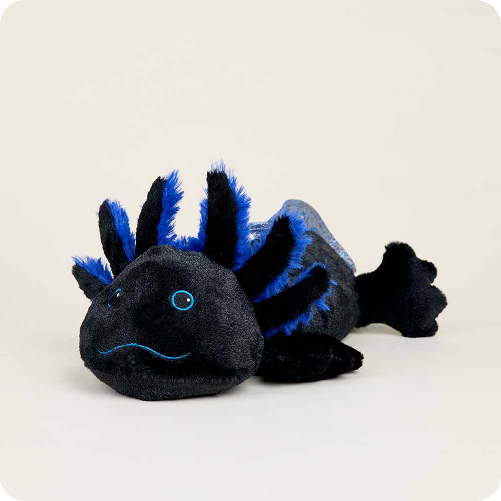 Black Axolotl- Warmies Plush