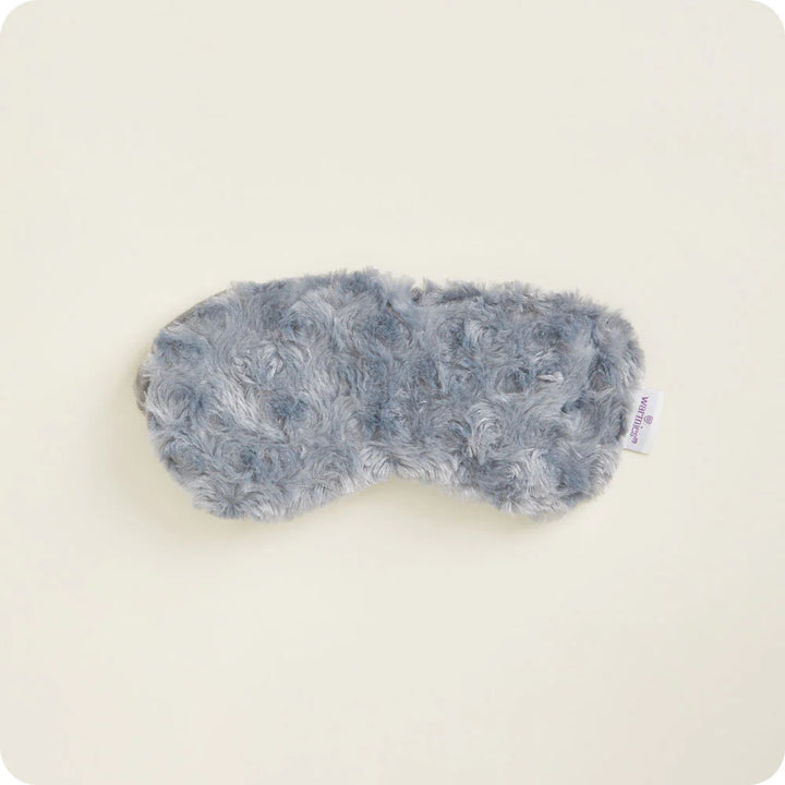 Curly Gray Warmies Eye Mask