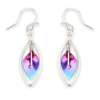 Calla Lily Vase Dangle Earrings