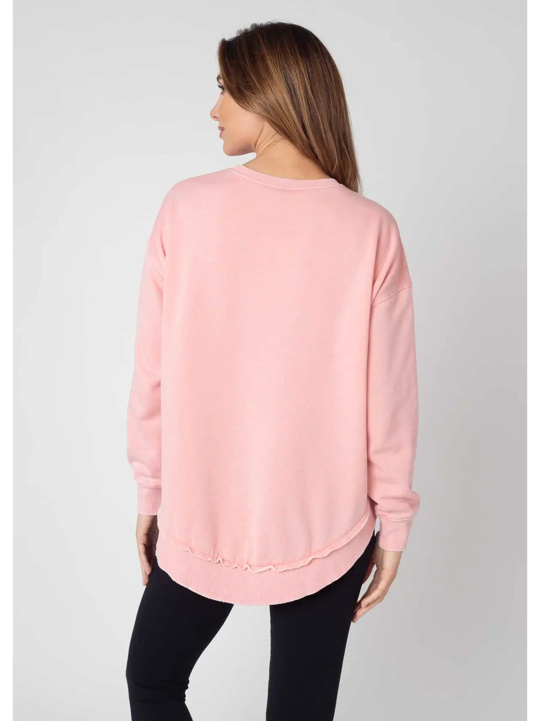 Campus Pullover Sweatshirt in Urban Pink