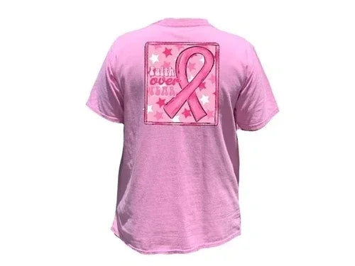 Faith Over Fear Breast Cancer T-shirt