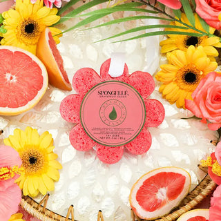 Spongelle Bath Sponge - Grapefruit Cassis Wildflower