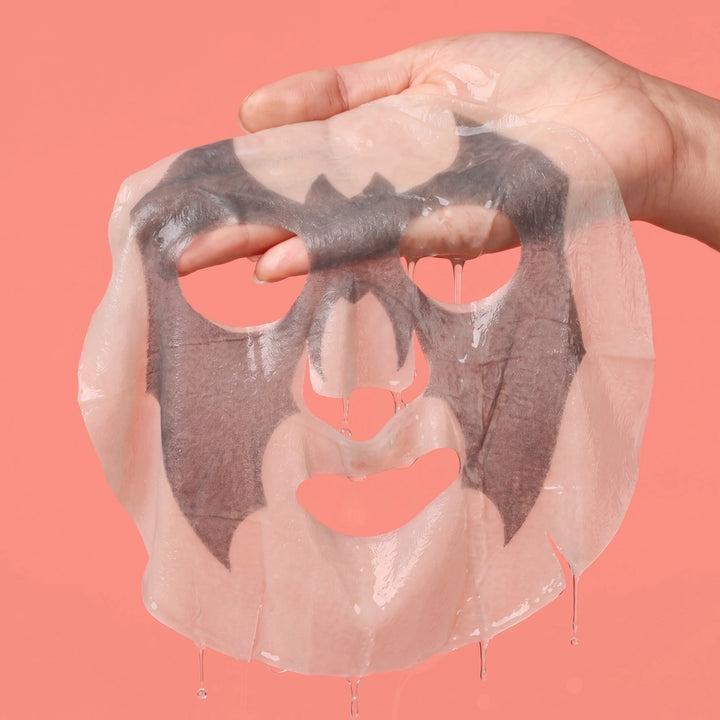 Detoxifying Charcoal Bat Animated Facial Mask