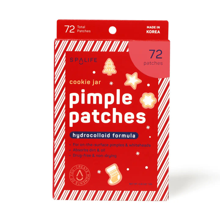 SpaLife cookie jar pimple patches packaging on a white background