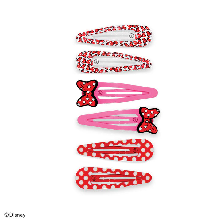 Teleties- Minnie Mouse Snap Clips