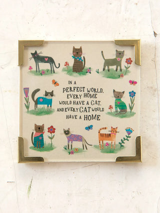 magnet with cat design