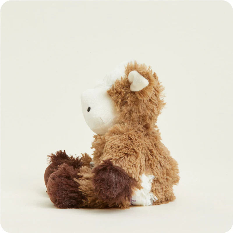 Brown Cow- Junior Warmies Plush
