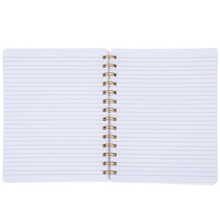 Cozy Spiral Lined Page Notebook