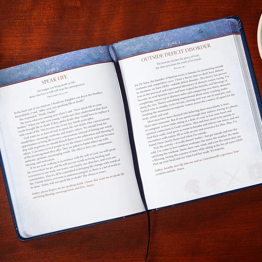 Daily Wisdom for Men Devotional Book