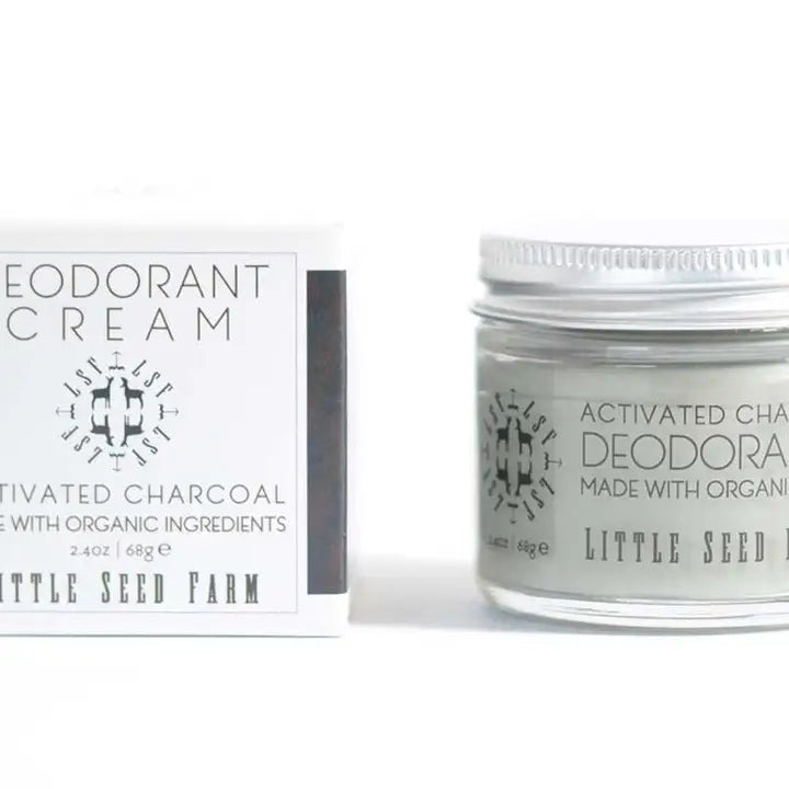 Natural Deodorant Cream -Activated Charcoal