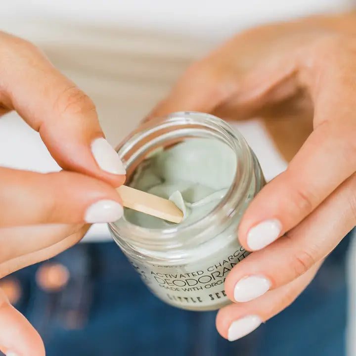 Natural Deodorant Cream -Activated Charcoal