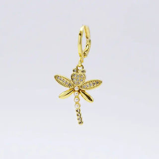Dragonfly Gold Charm