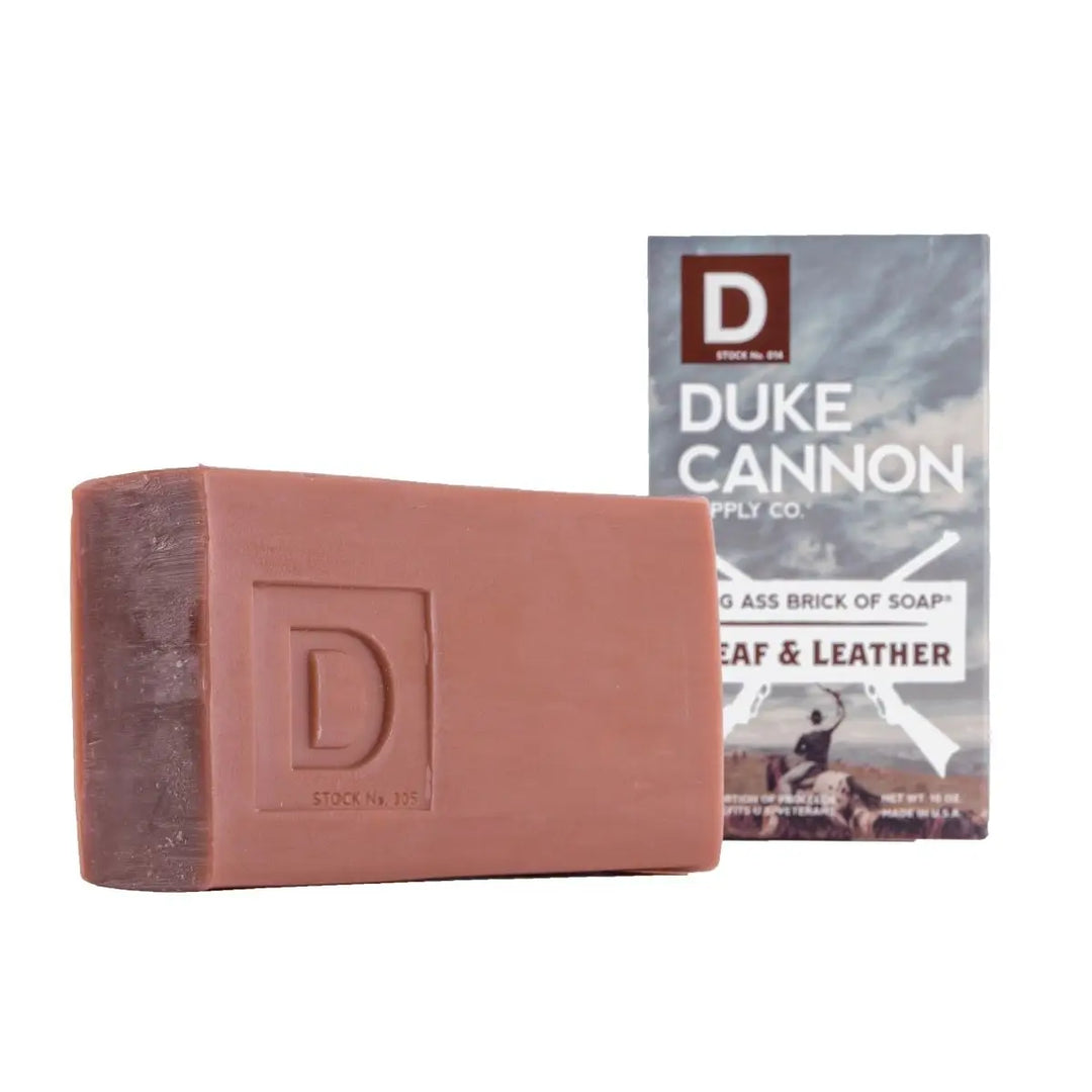 Big Ass Brick of Soap - Leaf and Leather