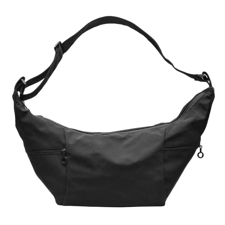 black sling bag
