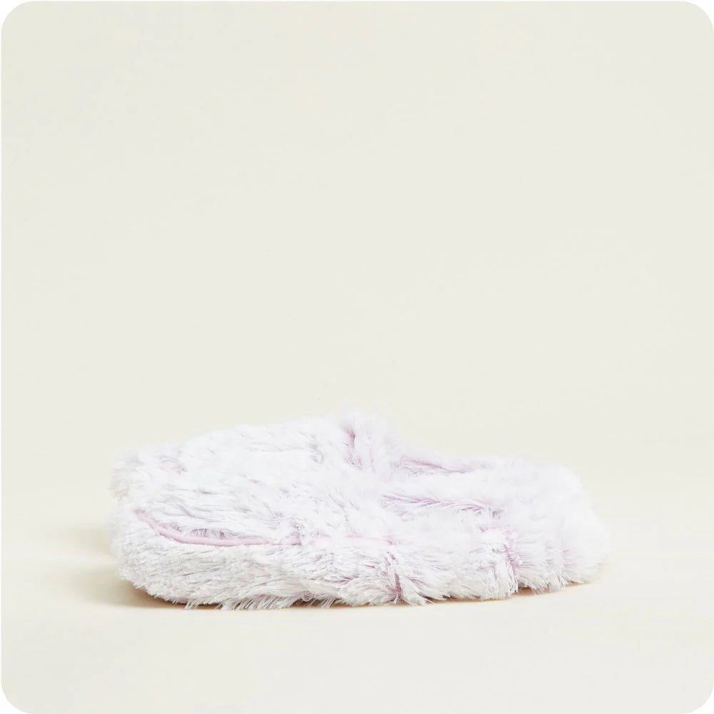 Lavender Marshmallow Warmies Slippers