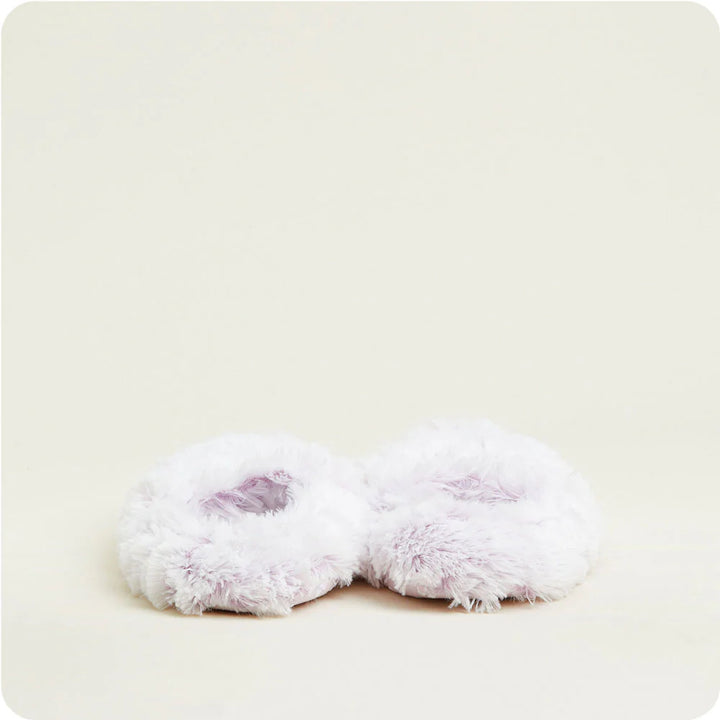 Lavender Marshmallow Warmies Slippers