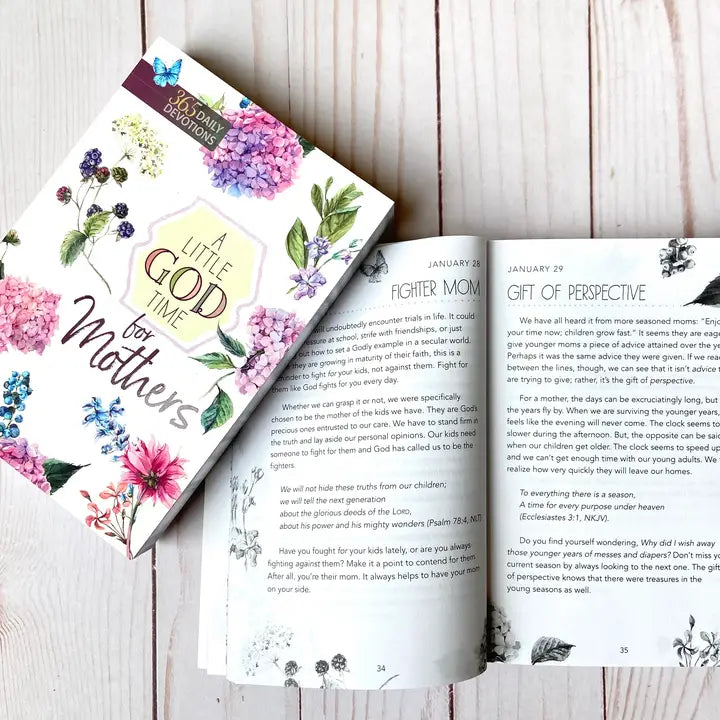 A Little God Time for Mothers Devotional Book