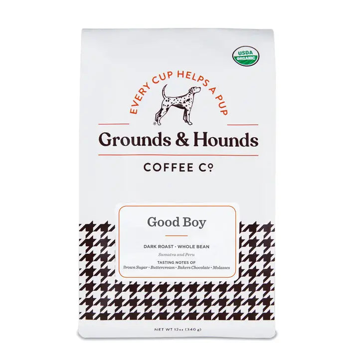 Grounds &amp; Hounds Coffee - Good Boy Dark Roast