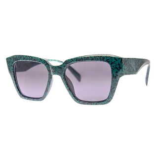 Boulevard Green and Black Unisex Sunglasses