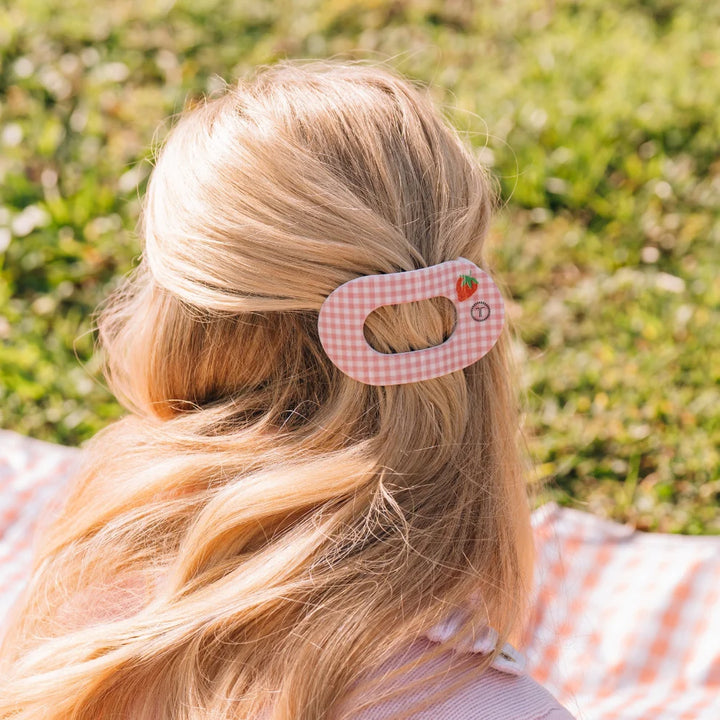 Teleties Flat Round Hair Clip- Handpicked