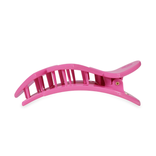Teleties Flat Hair Clip- Pink Heart To Heart