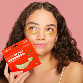 Heart of Gold Anti-Aging Hydrogel Eye Patches- 8 count