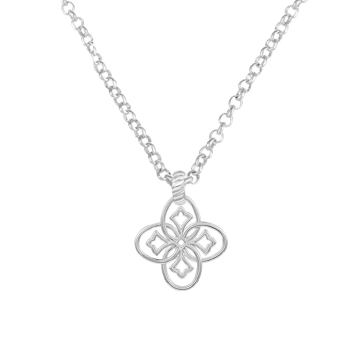 Natalie Wood Designs- Heritage Drop Silver Necklace