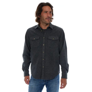 Kingsley Vertical Striped Herringbone Shacket