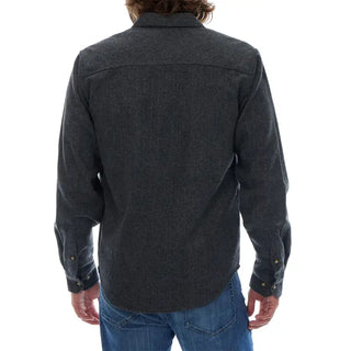 Kingsley Vertical Striped Herringbone Shacket