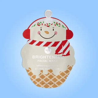 Holiday Treats Brightening Snowman Facial Mask
