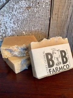 honey oatmeal bar of soap
