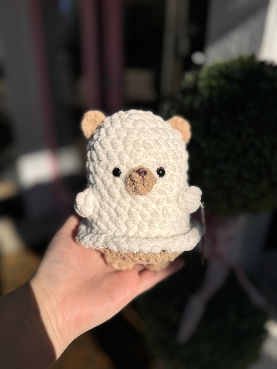 Crochet Ghost Bear