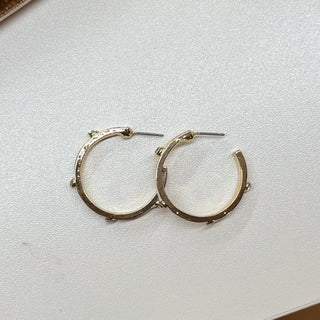 Show Me The Color! White Enamel Earrings