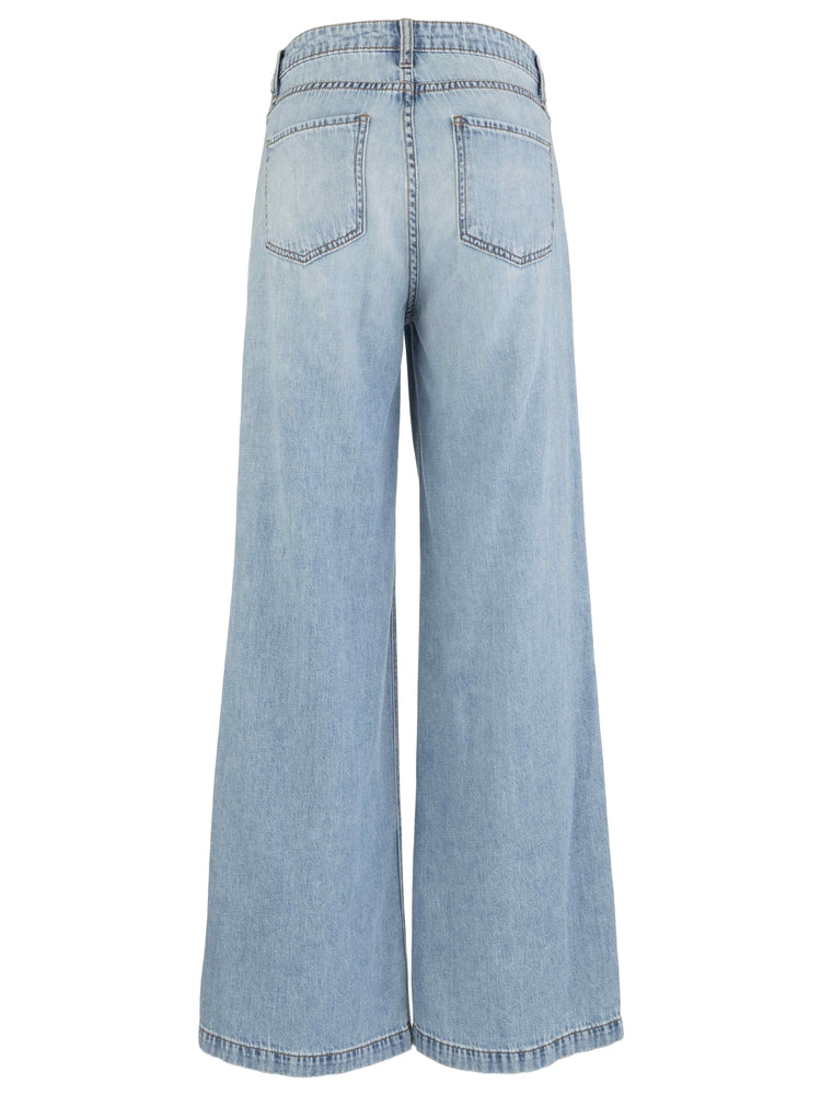 Jodi High Rise Wide Leg Lightweight Denim