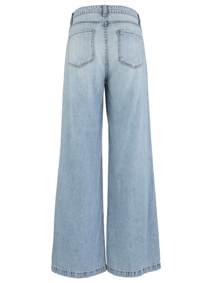 Jodi High Rise Wide Leg Lightweight Denim