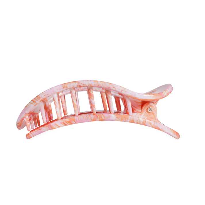 Teleties Flat Round Hair Clip- Just Keep Swimming